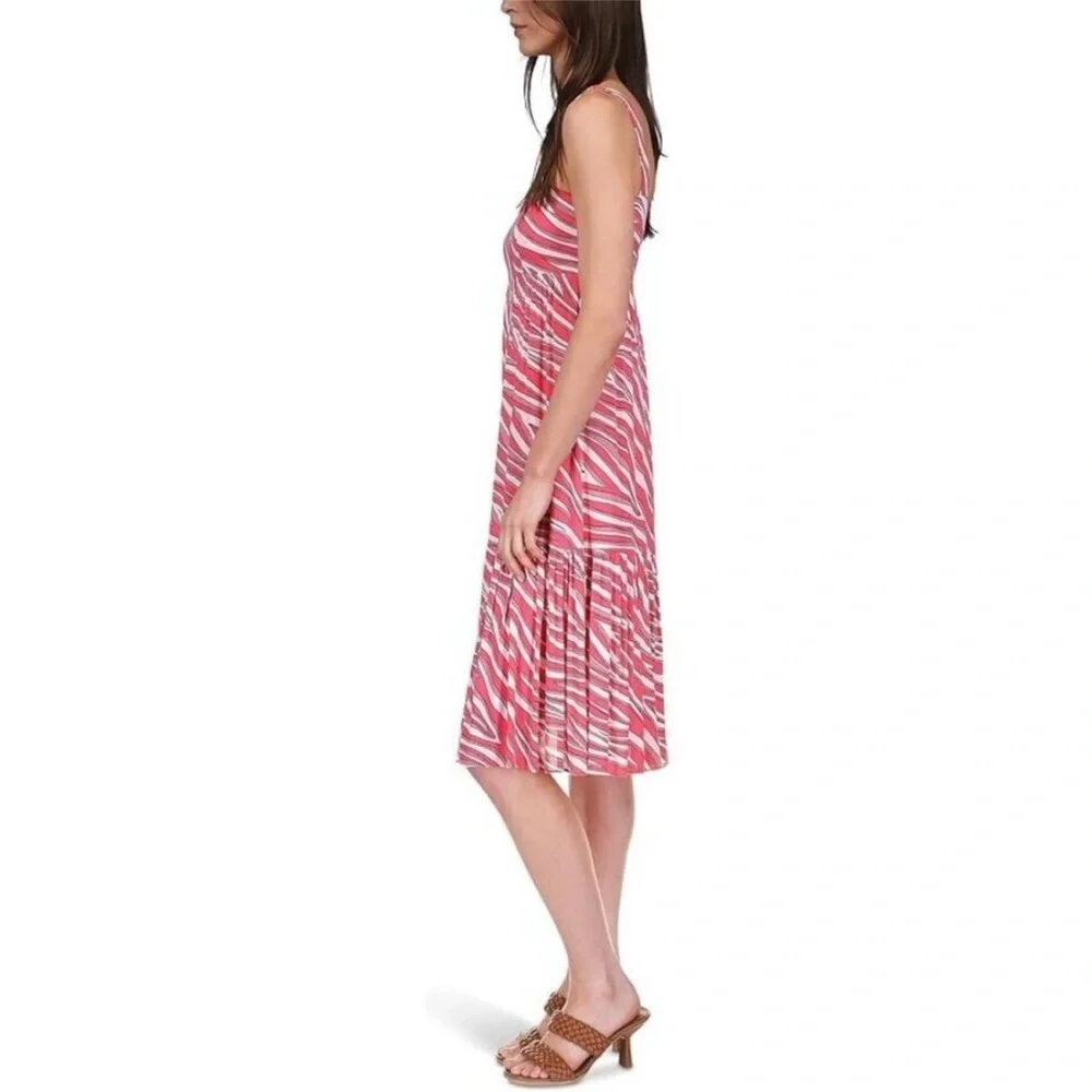 Michael Kors Soft Zebra Midi Dress